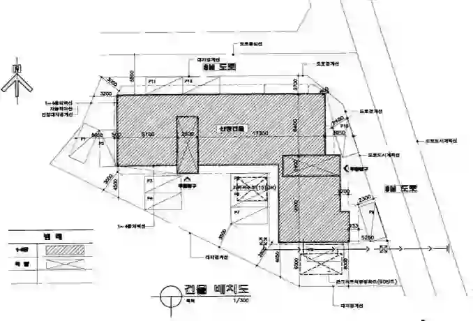 신안빌라5차 배치도 이미지
